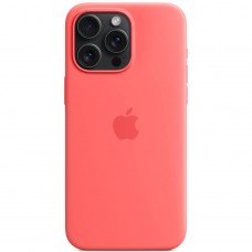 Чехол iPhone 15 Pro Silicone Case "MagSafe" Красный
