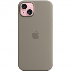 Чехол iPhone 15 Silicone Case "MagSafe" серый