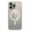 Накладка задняя iPhone 15 Pro/Pro Max c подставкой MagSafe Hoco Прозрачный матовый