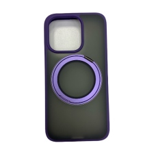 Накладка задняя iPhone 15 Pro/Pro Max c подставкой MagSafe Hoco Фиолетовый