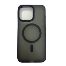 Накладка задняя iPhone 15 Pro/Pro Max c подставкой MagSafe Hoco Черный Drop Proof