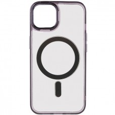 Чехол iPhone 15 Pro iLex MagSafe Прозрачный Черный