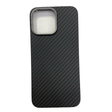 Накладка задняя iPhone 15 Pro/15 Pro Max под карбон KZ-DOO Mag Keivlar Черный