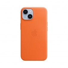 Чехол iPhone 15 Silicone Case "MagSafe" Оранжевый
