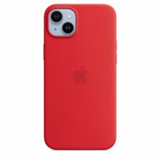 Чехол iPhone 15 Silicone Case "MagSafe" красный