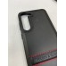 Накладка задняя Samsung S911/DS Galaxy S23 пластиковая под кожу (Puloka) Red