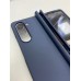 Накладка задняя Samsung F946B Galaxy Z Fold 5 силиконовая Black (Raigon iverse) Синий