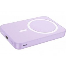 Внешний АКБ HOCO (Type-C выход/беспроводная) с Magsafe (5000mAh)(J109) Purpe 