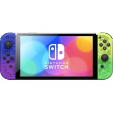 Игровая приставка Nintendo Switch OLED 64GB фиолетово-зеленая 