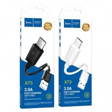 USB кабель Type-C (Hoco) 3.0A круглый 1м X73 