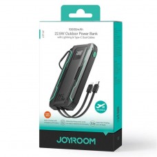 Внешний АКБ JoyRoom (USB/Type-C выход /+кабель Lightining/Type-C) 22.5W (10000mAh)(JR-L017) Black