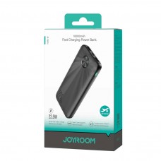 Внешний АКБ JoyRoom (2 USB выхода/Type-C) QC3.0 светодиодный блок питания (10000mAh)(JR-PBF15) Black