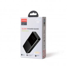 Внешний АКБ JoyRoom (2 USB выхода/Type-C) 22.5W с цифровым дисплеем (20000mAh)(JR-QP192) Black