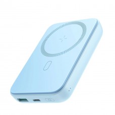 Внешний АКБ JoyRoom (USB выход/Type-C/магнитная беспроводная) 20W (10000mAh)(JR-W020) Blue