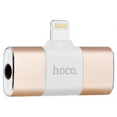 Переходник для Apple 8pin USB-Jack 3,5 мм (Hoco) LS1