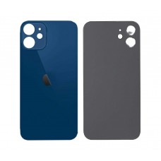 Заднее стекло корпуса на iPhone 12 mini (цвет - Blue)
