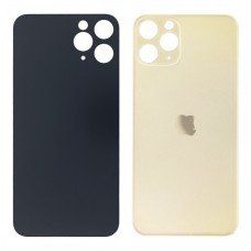 Заднее стекло корпуса на iPhone 11 Pro Max (цвет - Gold)
