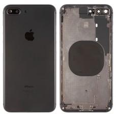 Задняя крышка корпуса на iPhone 8 Plus (цвет - Black)