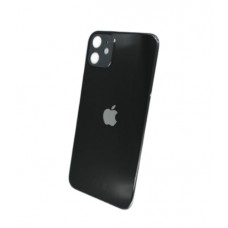 Заднее стекло корпуса на iPhone 11 (цвет - Black)
