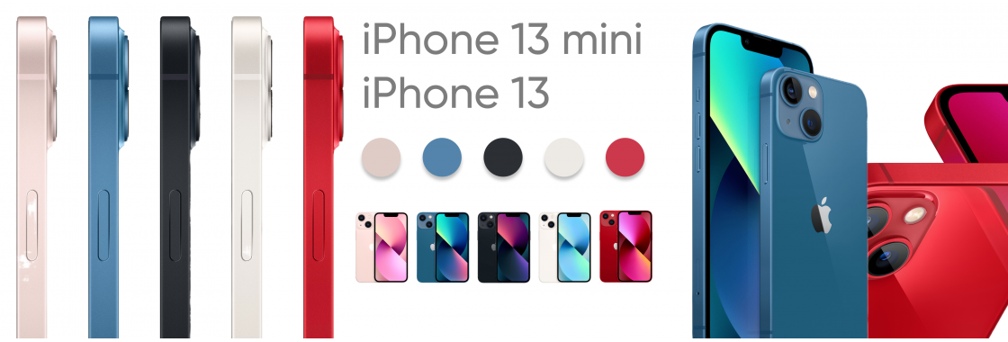 iPhone 13, 13 mini