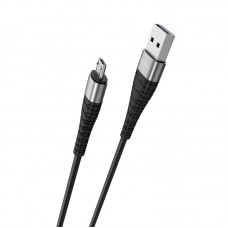 Кабель-USB micro-USB BorofoneBX32 (2,4А в оплётке 0,25м)