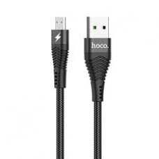 Кабель-USB micro-USB Hoco U53 (4А, 1,2м, чёрный)