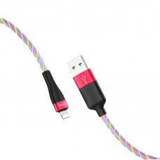 Кабель-USB micro-USB Hoco U85 (2,4А, 1м, с подсветкой)