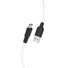Кабель-USB micro-USB Hoco X21 (2А, 1м, силикон)