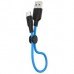 Кабель-USB micro-USB Hoco X21 Plus (0,25м)