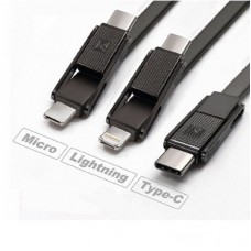 USB Lightining Case 3в1 (REMAX) 1м RC-070th