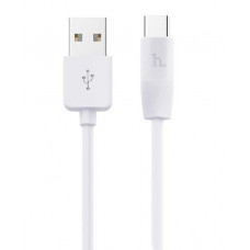 USB Дата-кабель Type-C круглый 1м (Х1)(Hoco)