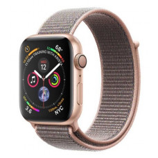 Часы Apple Watch S4, 44 mm, Gold, Pink ремешок