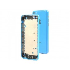 Корпус на iPhone 5C Blue (с заглушками, держателем SIM-карты)