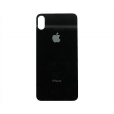 Заднее стекло корпуса на iPhone XS Max (цвет - Black)