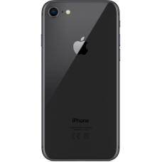 Задняя крышка корпуса на iPhone 8 (цвет - Black)