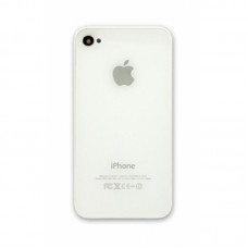 Задняя крышка корпуса на iPhone 4/4S (цвет - White)