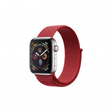 Ремешок для Apple Watch 38/40mm нейлоновый красный