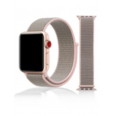 Ремешок для Apple Watch 38/40mm нейлоновый розовый