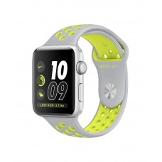 Ремешок для Apple Watch 42/44mm Sport Band Nike+ серый/желтый