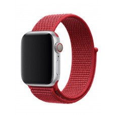 Ремешок для Apple Watch 42/44mm нейлоновый красный
