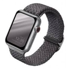 Ремешок для Apple Watch 42/44mm (размер L) плетеный темно-серый