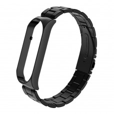 Ремешок к фитнес-браслету Xiaomi Mi Band 4 черный блочный