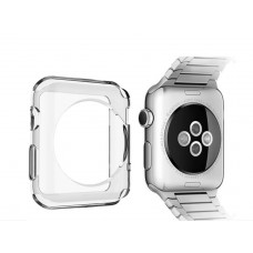 Накладка для Apple Watch 42 mm прозрачная Melkco